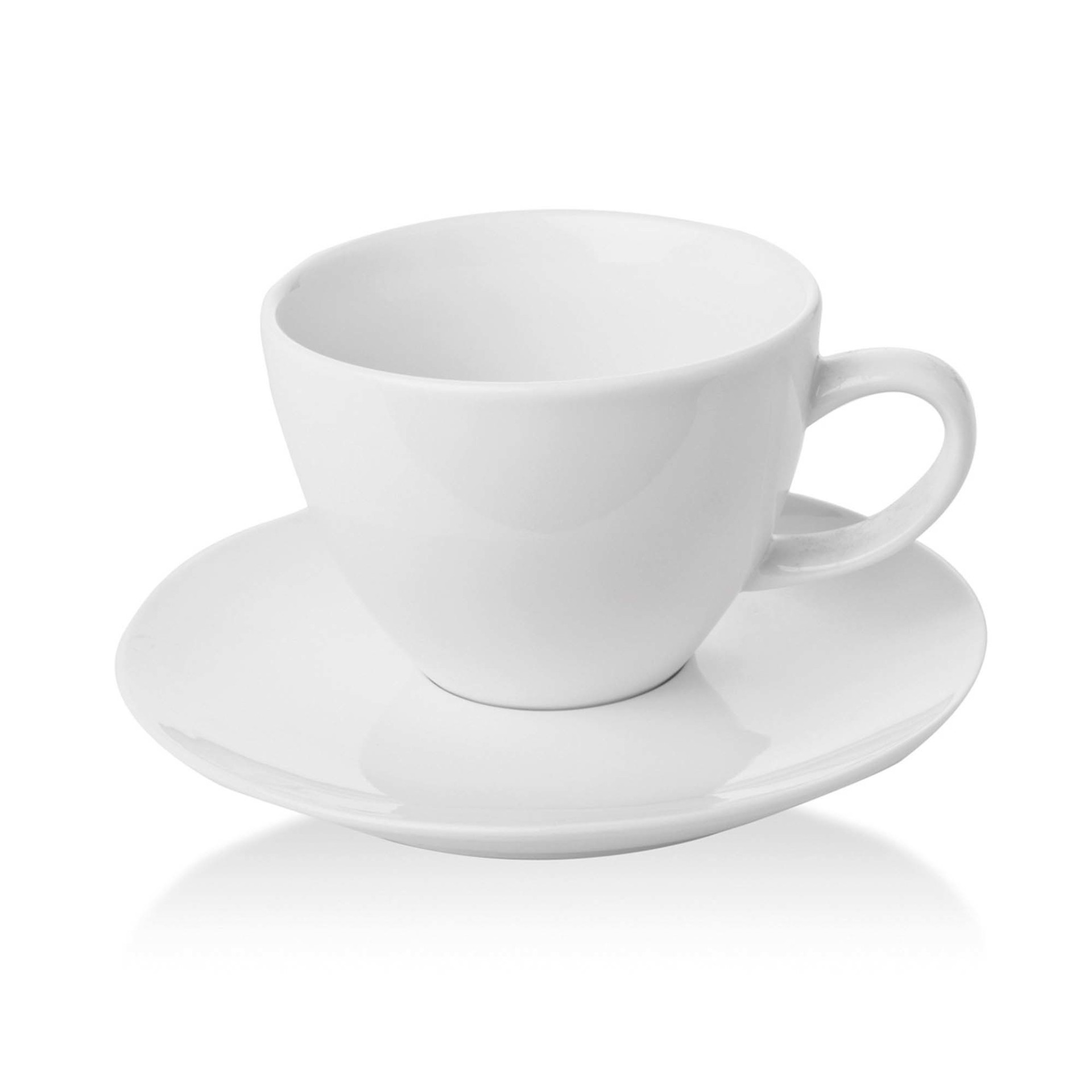 elegant cup with saucer Bianco 70 ml